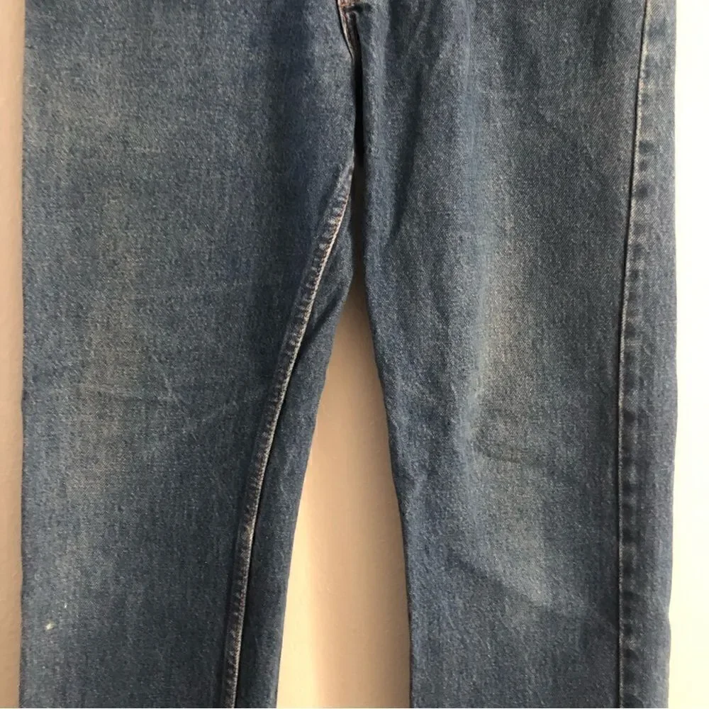 Vintage Levi’s 509 orange tag medium blue wash denim jeans size 33x31